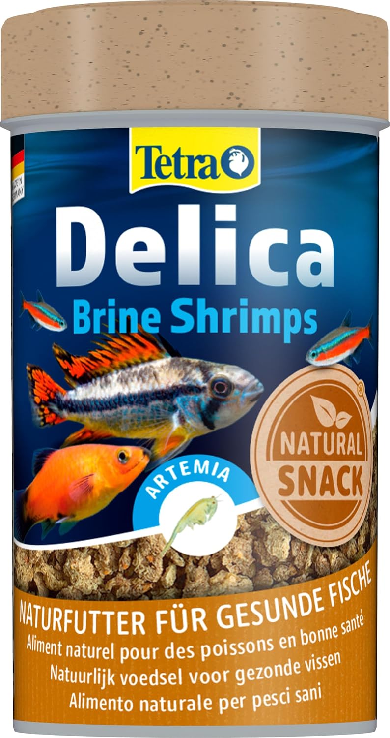 Tetra Delica Mix Dose Mischung Wasserfloehe Artemia Krill Gammarus