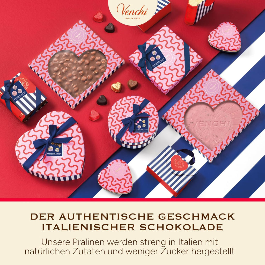 Venchi Mini Taeschchen Pralinen glutenfrei Valentinstag Geschenk