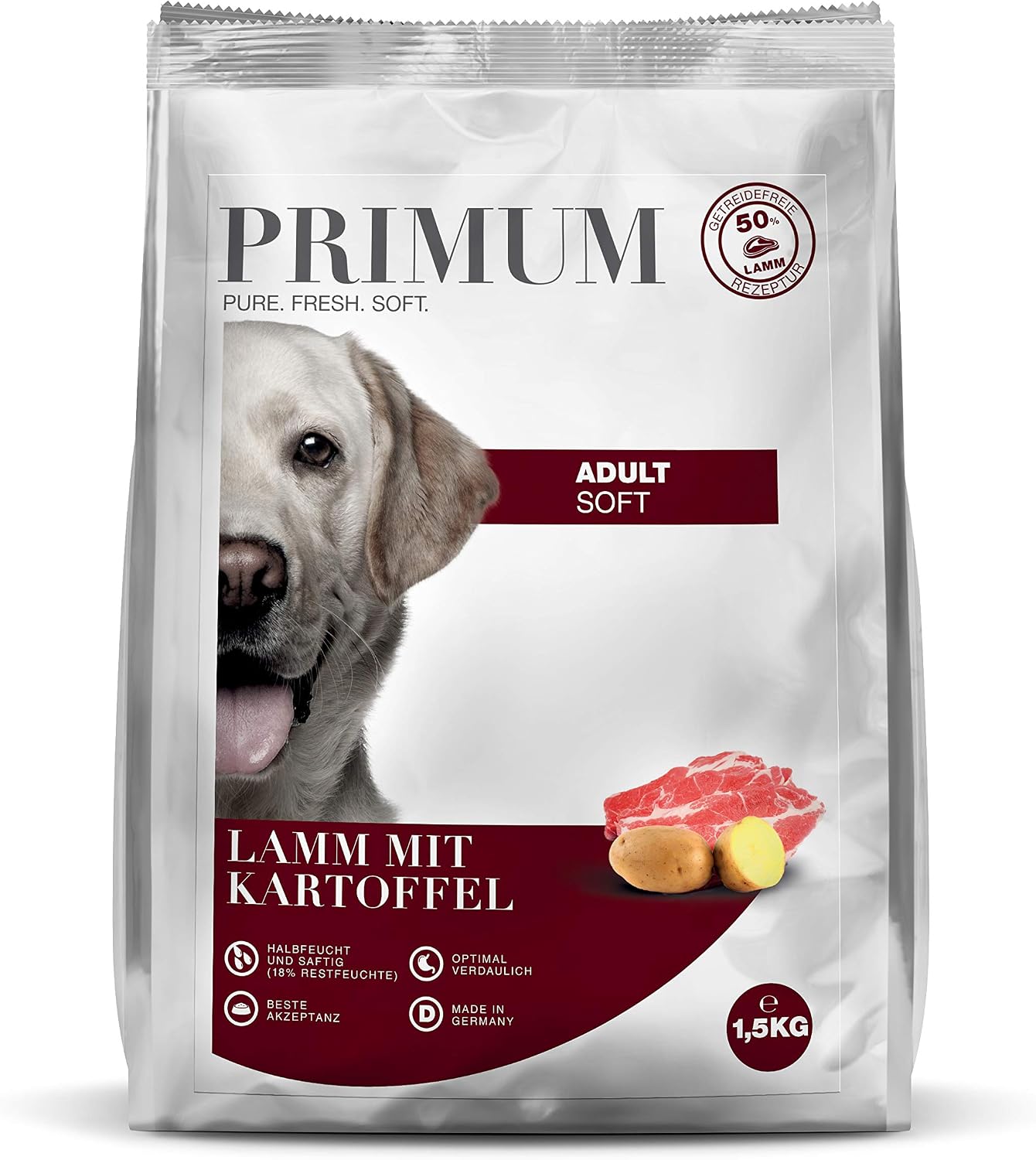 Soft Adult Hundefutter 70% frisches Fleisch - verschiedene Sorten