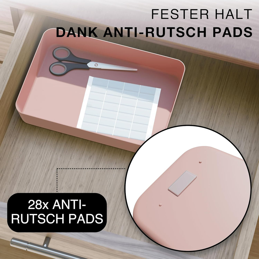Schubladen Organizer Set Schubladentrenner Schreibtisch Sortierbox
