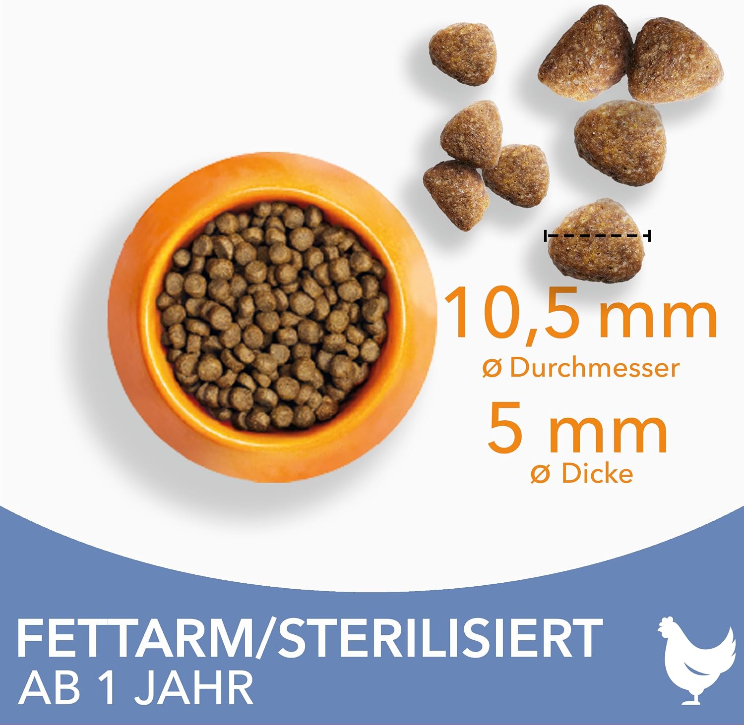 IAMS Sterilised Katzenfutter Huhn Trockenfutter ab 1 Jahr