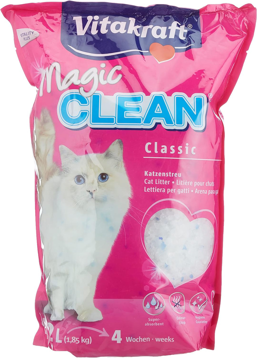 Katzenstreu Mineralkuegelchen 1er-2er Pack nicht klumpend bakterienhemmend