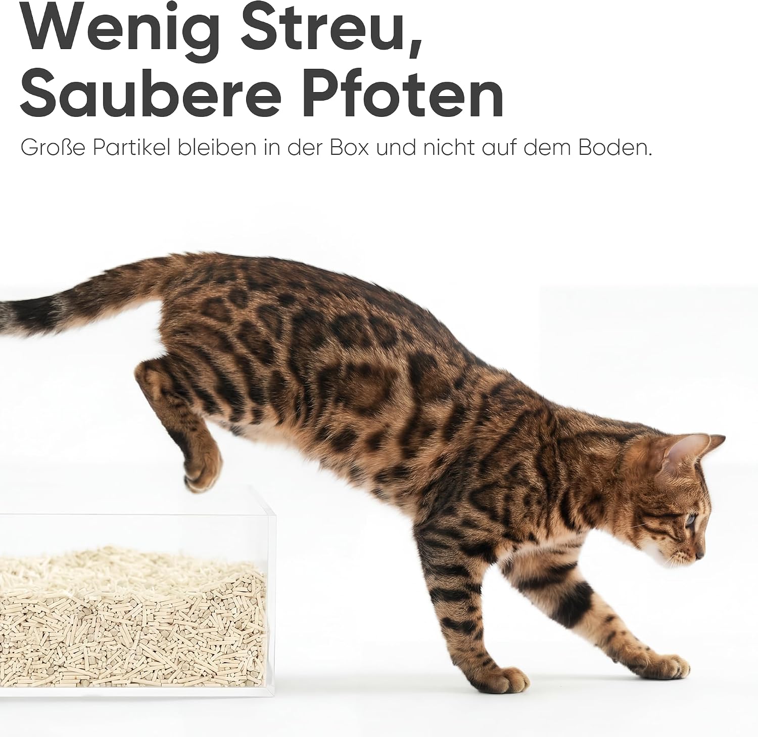 Katzenstreu Quick Clumping 10.8kg Maispellets Toilettenfreundlich 1 Stück