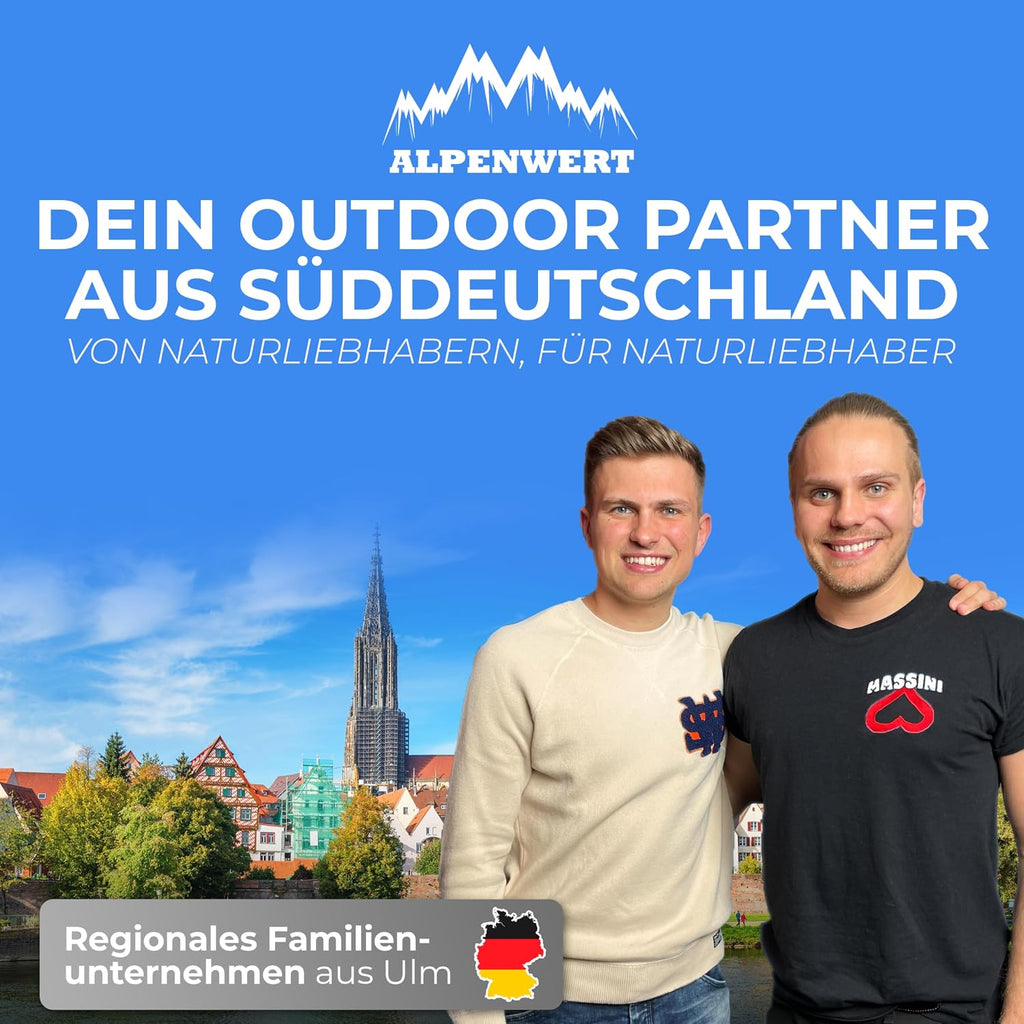 Alpenwert Sitzkissen faltbar 2er Set wasserdicht leicht kompakt fuer Outdoor