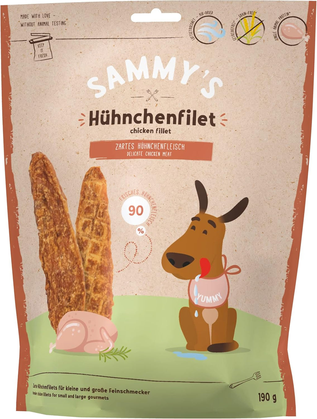 Sammy´s Wuerstchen Wasserbueffel Hundesnack getreidefrei verschiedene So