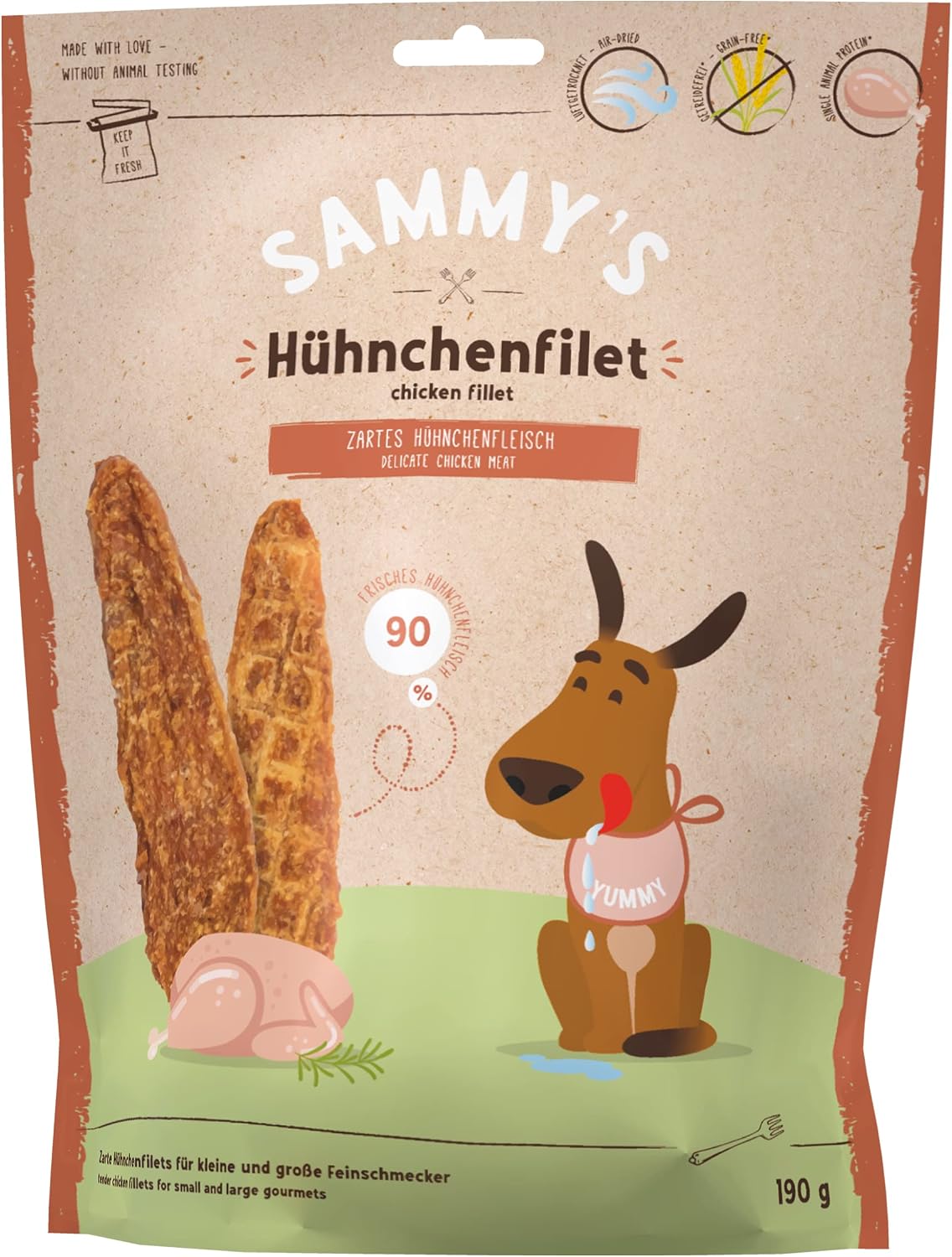 Sammy´s Wuerstchen Wasserbueffel Hundesnack getreidefrei verschiedene So