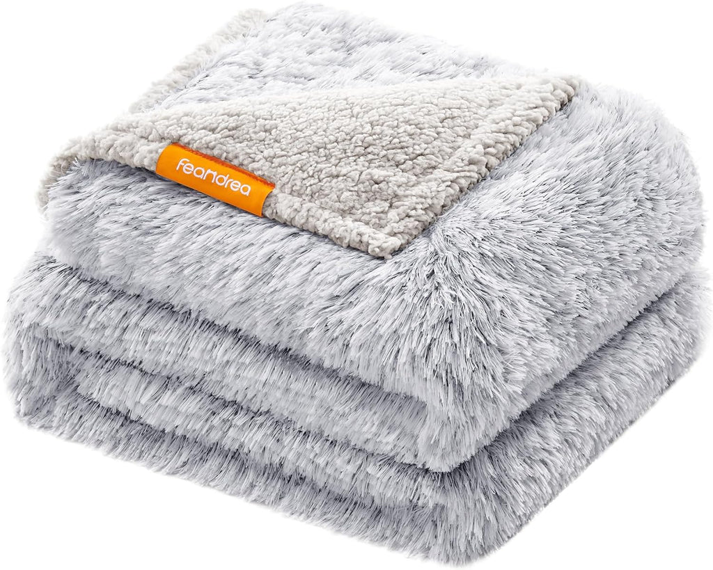 Feandrea Hundedecke Sherpa beidseitig wasserdicht S 73x63 cm Ombré 63cm-203cm