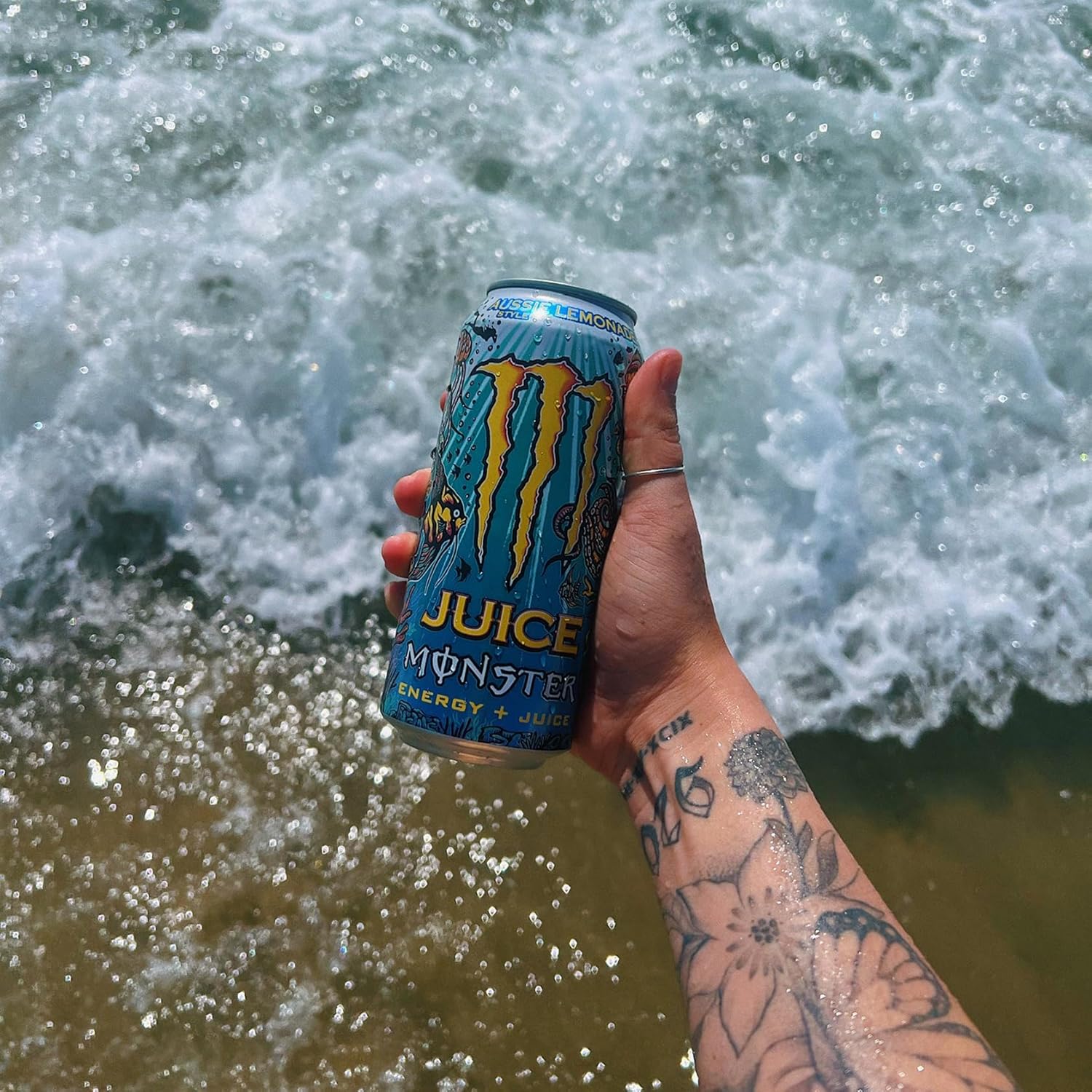 Monster Energy Aussie Style Lemonade 12x500ml Full Sugar