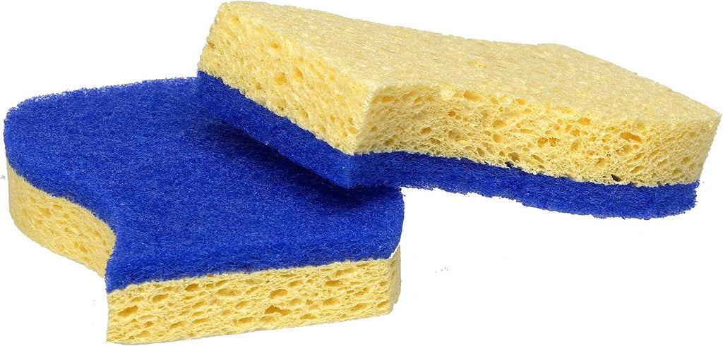 Spontex Geschirrschwamm kratzfrei saugstark 2er Pack Kuechen-Schwaemme