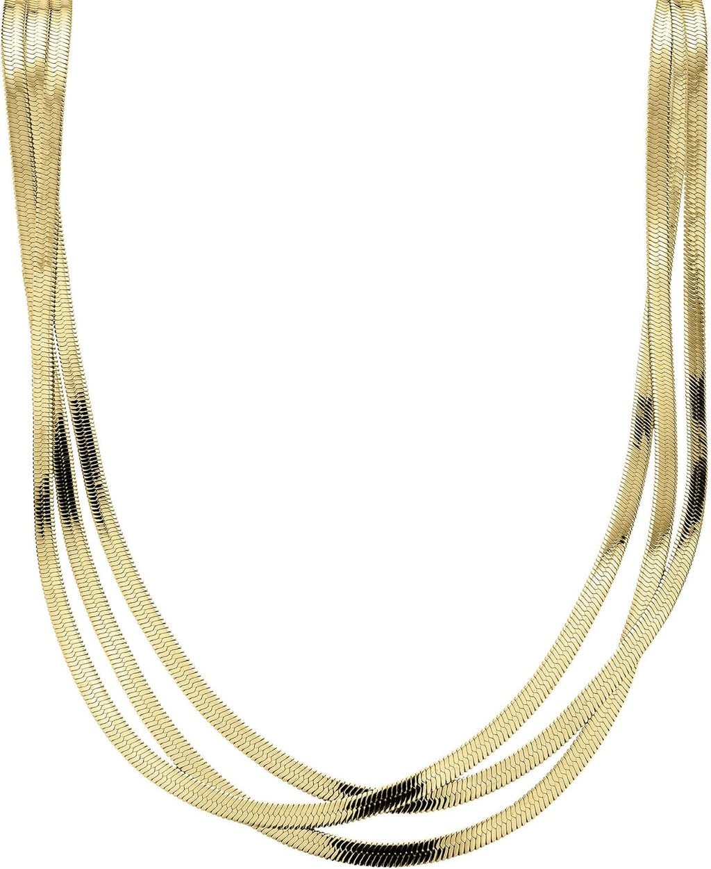 Liebeskind Berlin Sleekchain Damen Halskette Edelstahl schlicht