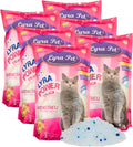 Lyra Pet Power Silica Katzenstreu 6x5L 30L staubfrei geruchsneutral