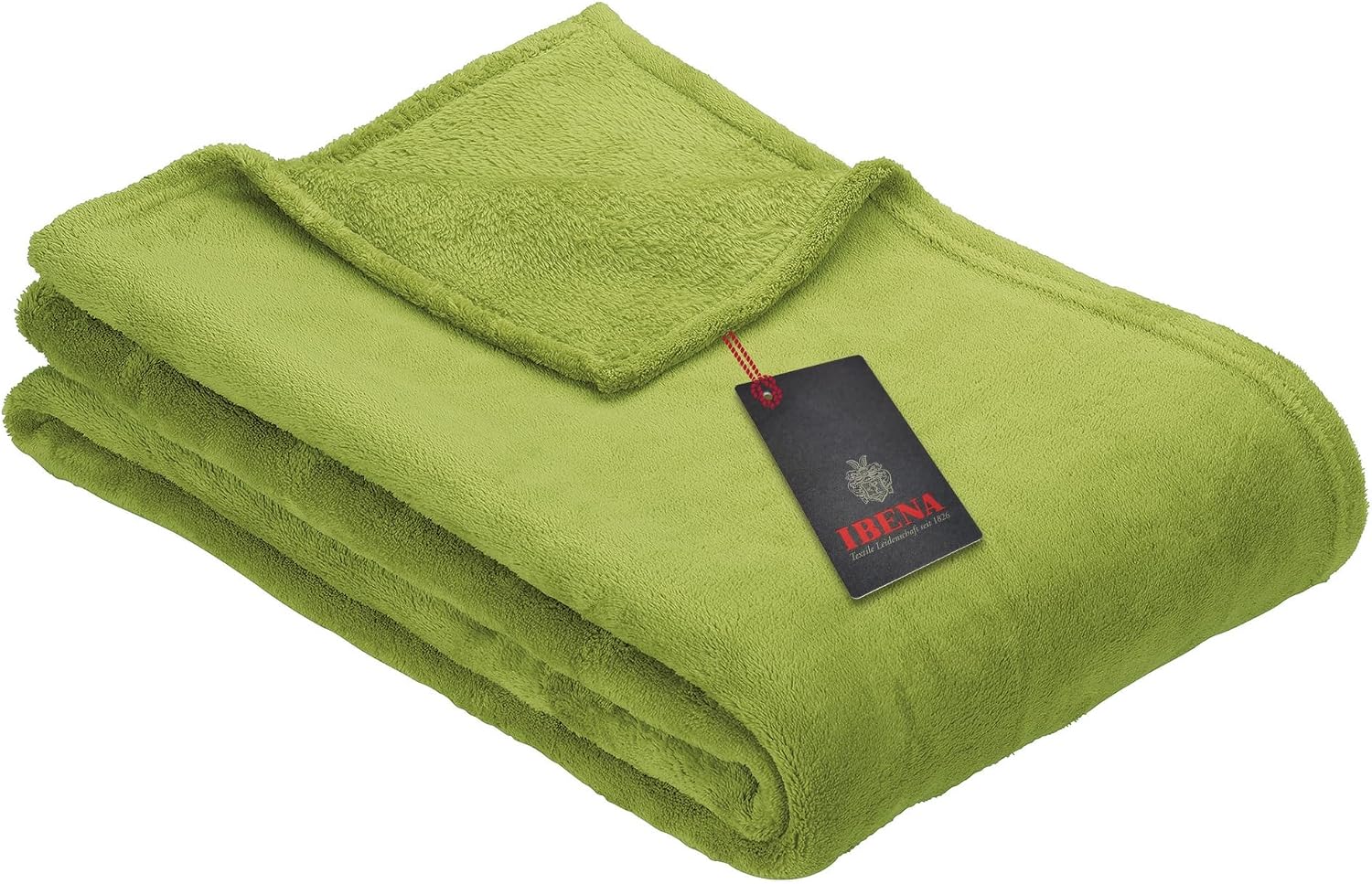 Ibena Kuscheldecke Olbia 130x180 cm beige Fleecedecke 180cm-200cm