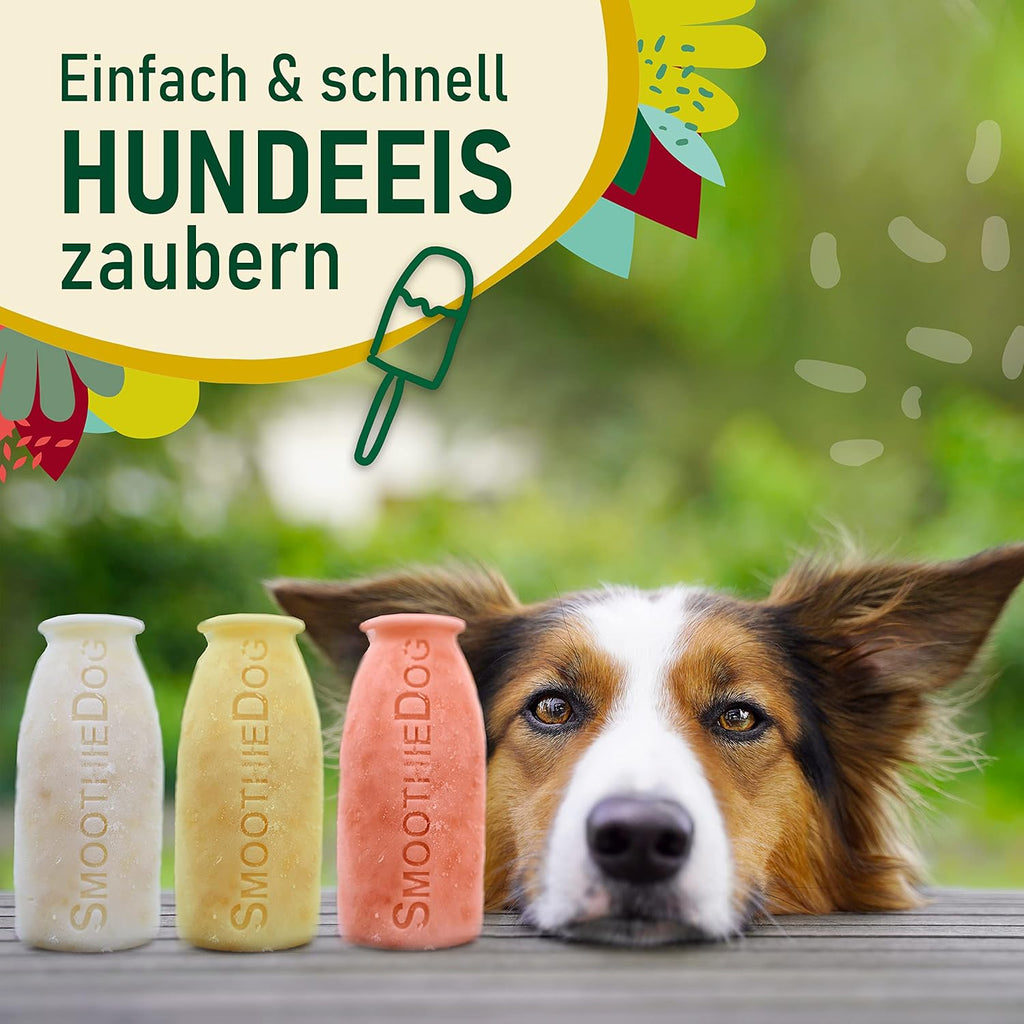 SmoothieDog 6er Mix Probierset 6x250 ml Lamm Rind Huhn fuer Hunde