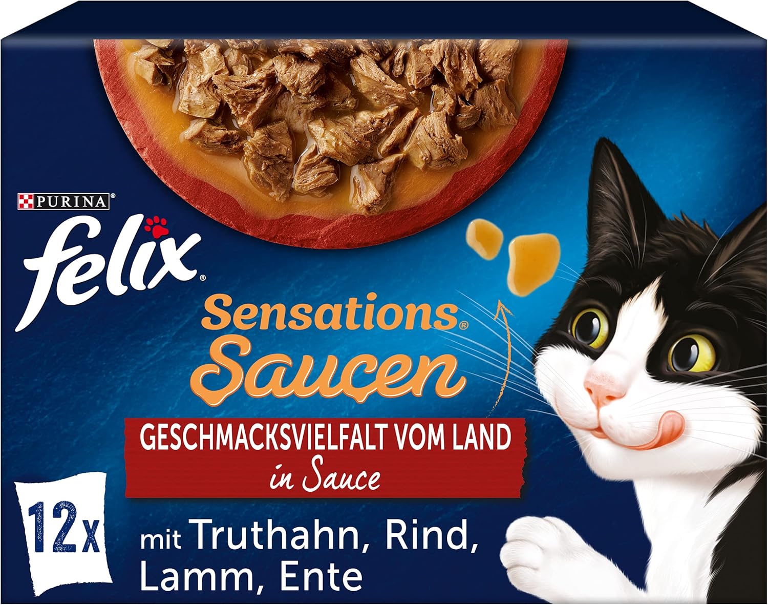 Felix Sensations Nassfutter Katzen in Sauce verschiedene Sorten