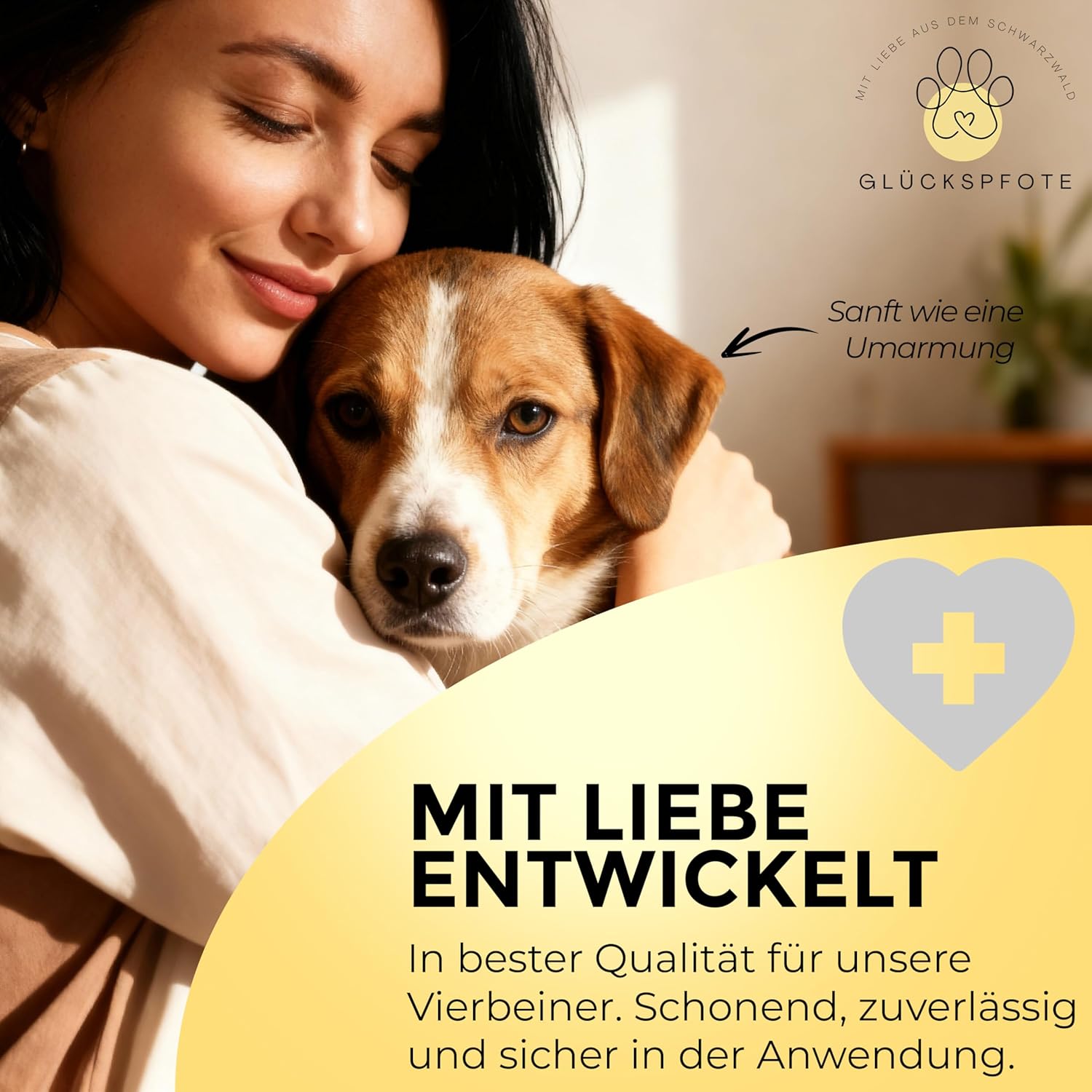Pfotenbalsam 100 ml fuer Hund und Katze gegen trockene rissige Pfoten