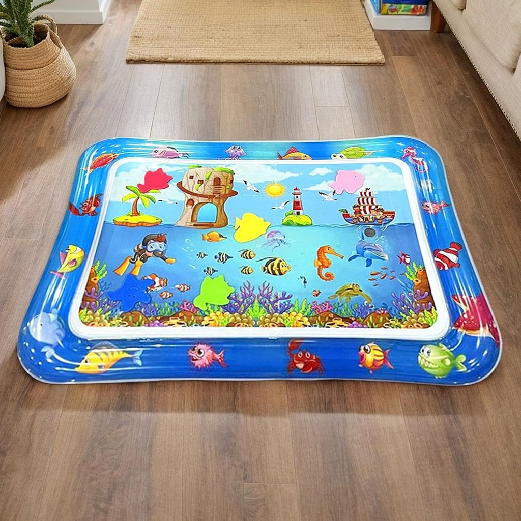 Wassermatte fuer Katzen 66x47 cm aufblasbar sensorisch interaktiv Kissen