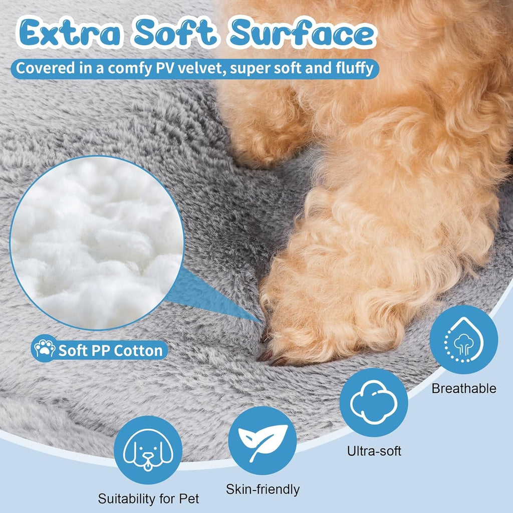 Baodan Kuehlmatte fuer Hunde und Katzen 90x56 cm 2cm-5cm selbstkuehlend waschbar