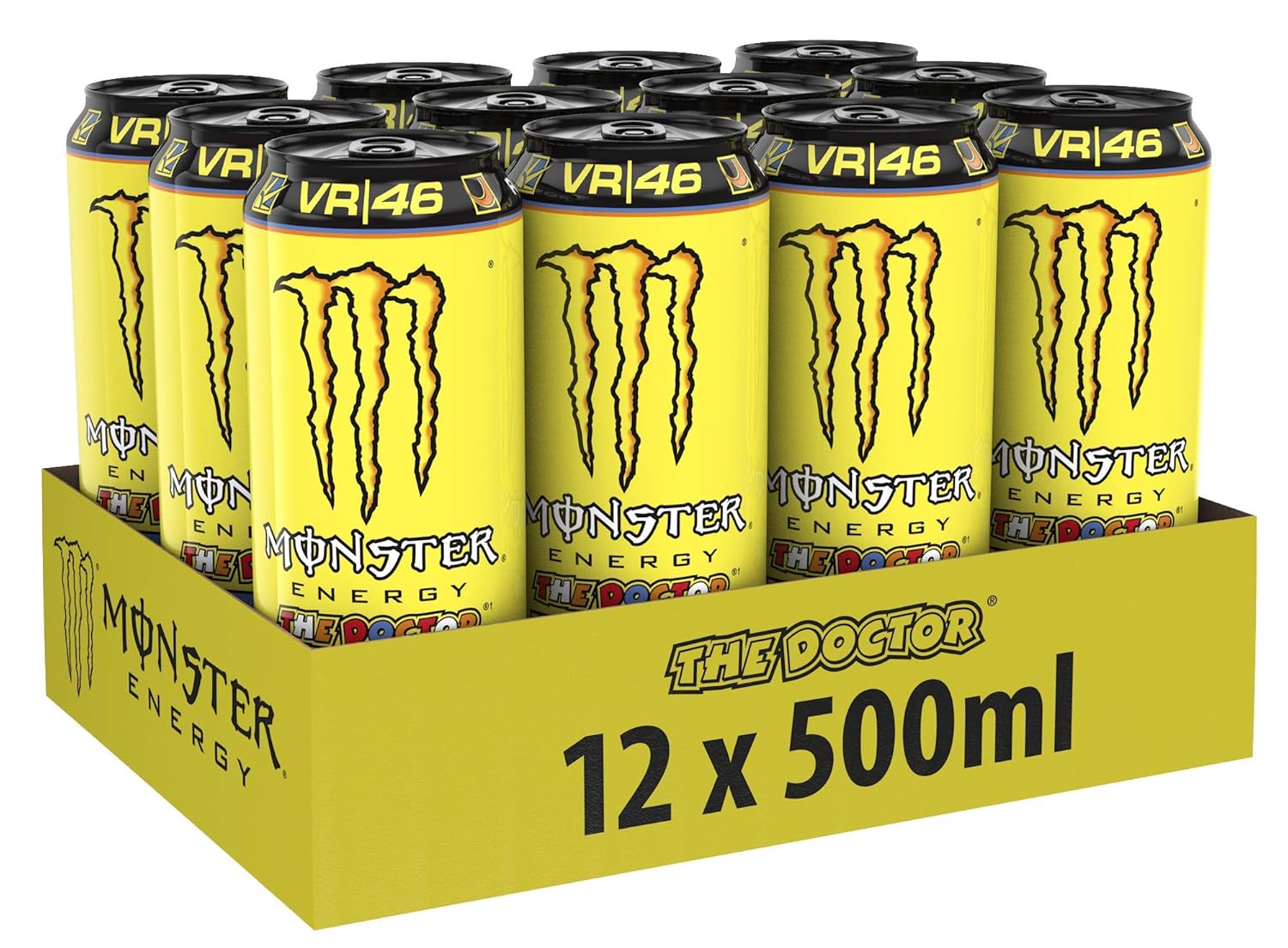 Monster Energy The Doctor Zitrone 12 x Dose Energydrink