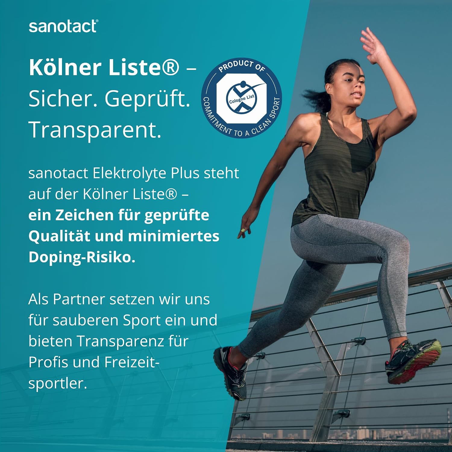 Sanotact Elektrolyte Pulver - 50 Stueck Hydration Sport Elektrolyt Tabletten