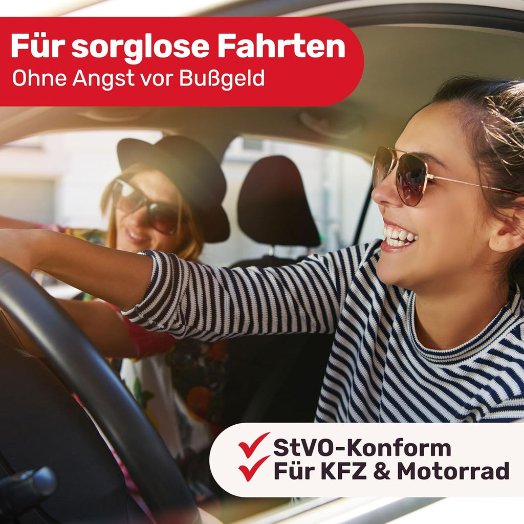 KFZ Kombitasche 3in1 Verbandskasten Warndreieck Warnweste DIN 13164:2022