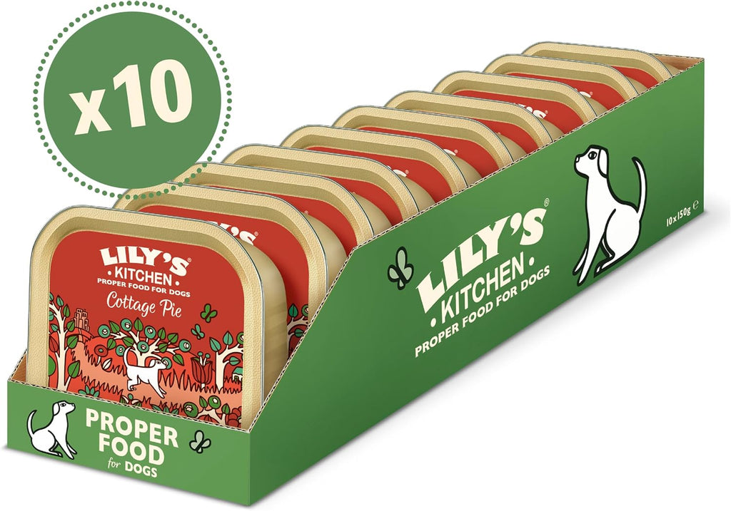 Lily's Kitchen Adult Hundefutter Cottage Pie Nassfutter 10x150g versc