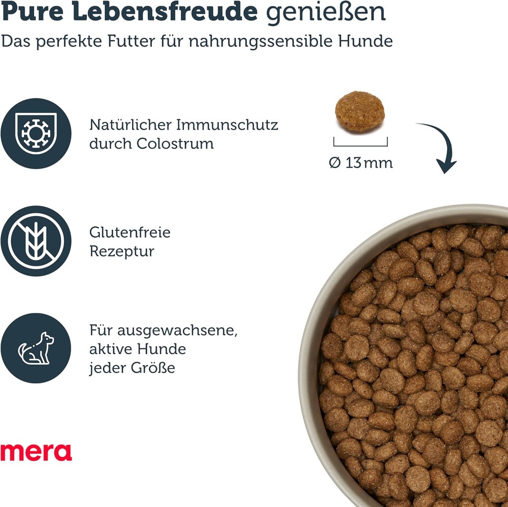 MERA Pure Sensitive Senior Trockenfutter Truthahn & Reis 12,5 kg