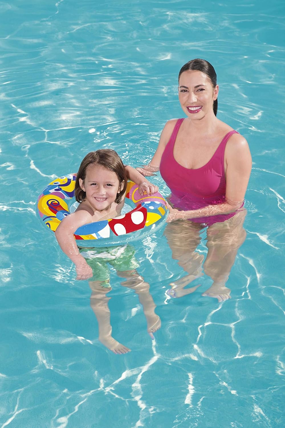 Bestway Schwimmring Aquarium 56 cm multicolor, sortiert, Einheitsgroesse