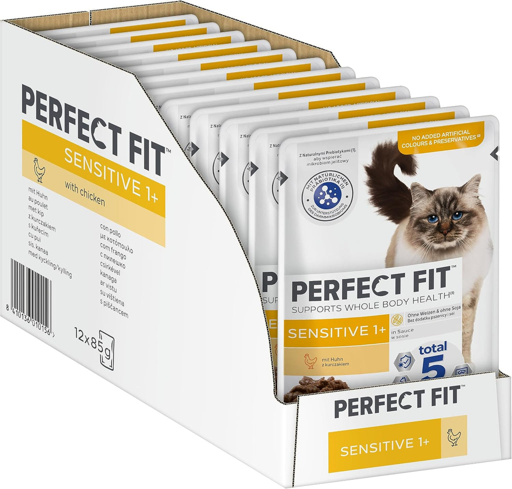 Perfect Fit Sensitive Katzennassfutter verschiedene Geschmacksrichtungen