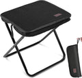 MOONCY Klapphocker faltbar 33×26,5×32 cm - leichter Camping‑ und Angelhocker bis
