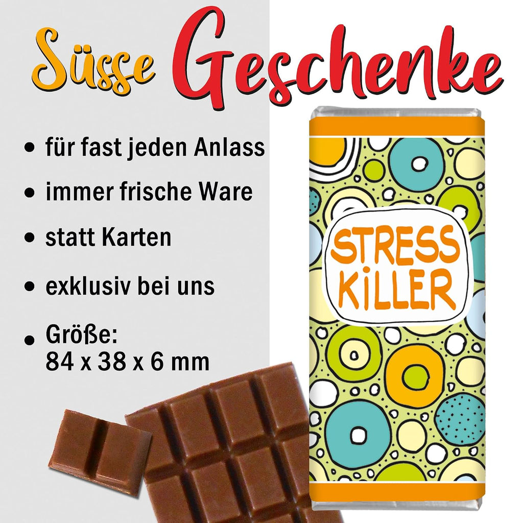 STEINBECK Mini Schokolade 5er Geschenkset Dankeschoen Motiv Katze
