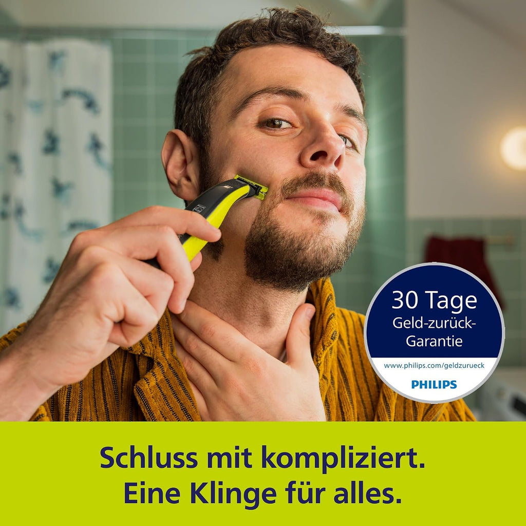 Philips OneBlade 360 QP2834 Gesicht und Koerper Rasierer Trimmer nass/trocken