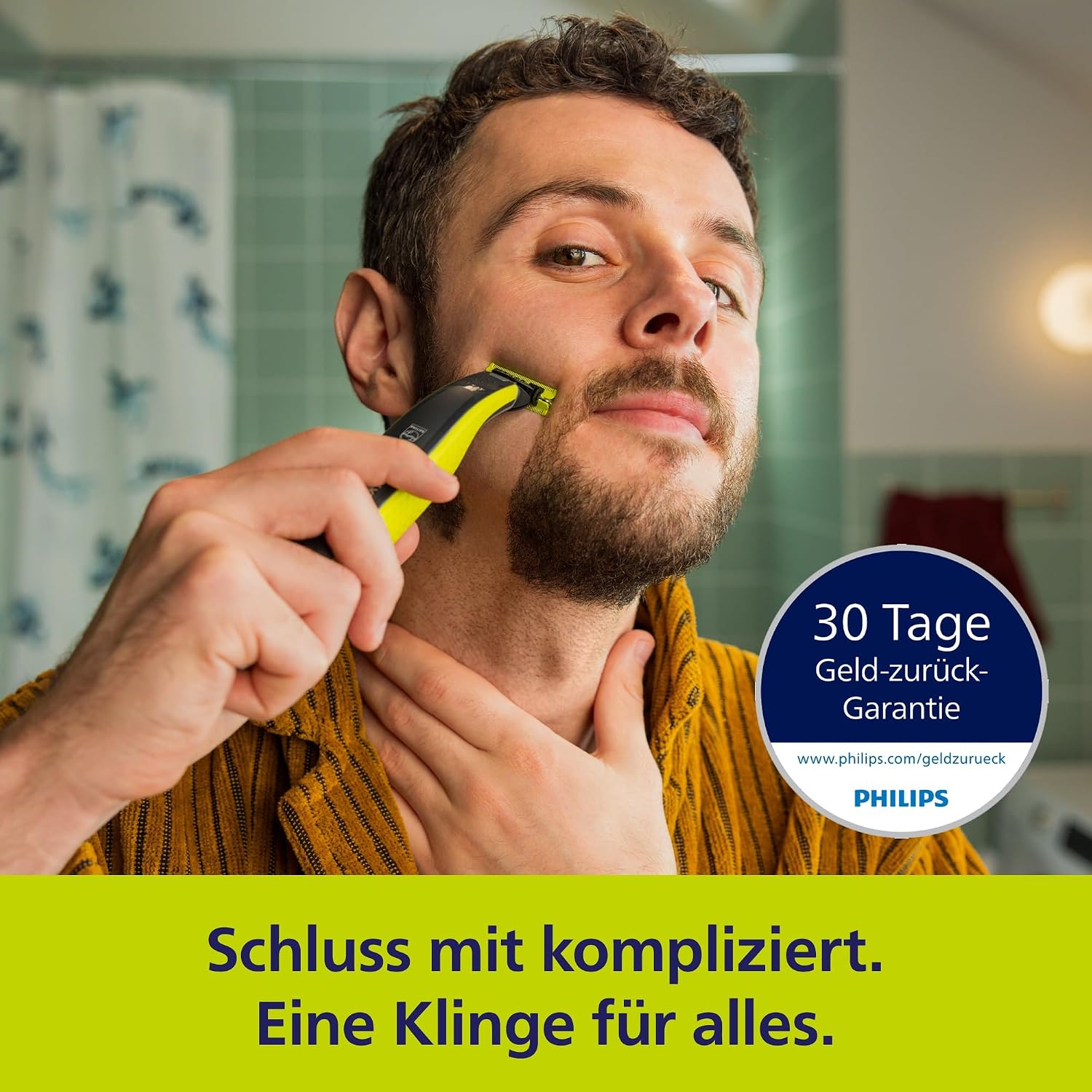 Philips OneBlade 360 QP2834 Gesicht und Koerper Rasierer Trimmer nass/trocken