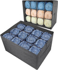 Kleiderschrank Organizer 12 Zellen Schubladen Aufbewahrungsbox fuer Kleidung