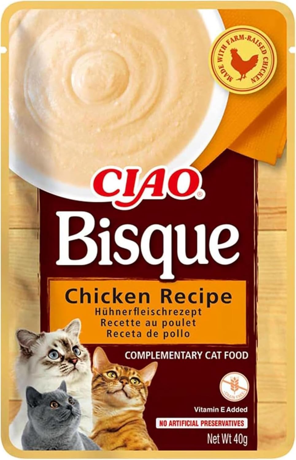 INABA Ciao Bisque Katzenfutter versch. Sorten Nassfutter 12er Pack