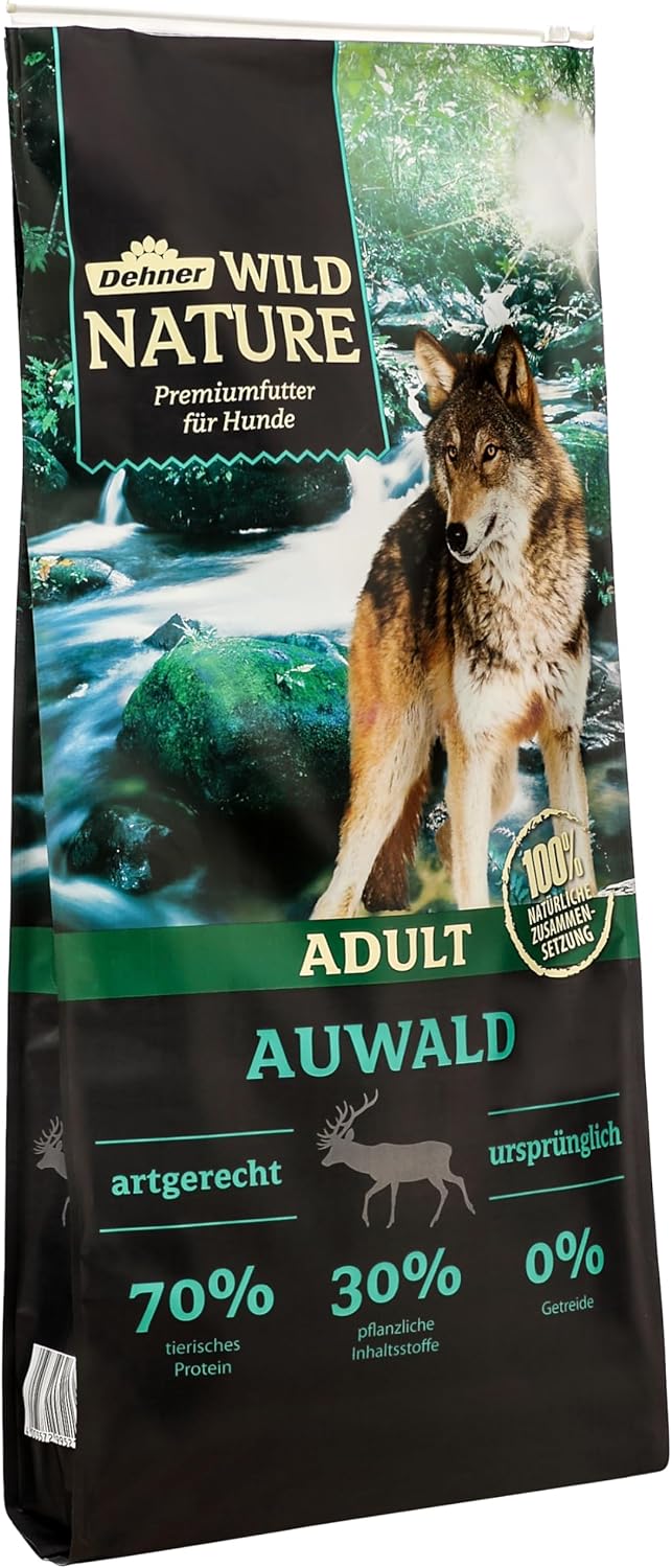 Dehner Wild Nature Hundefutter Ente getreidefrei zuckerfrei fuer Hunde