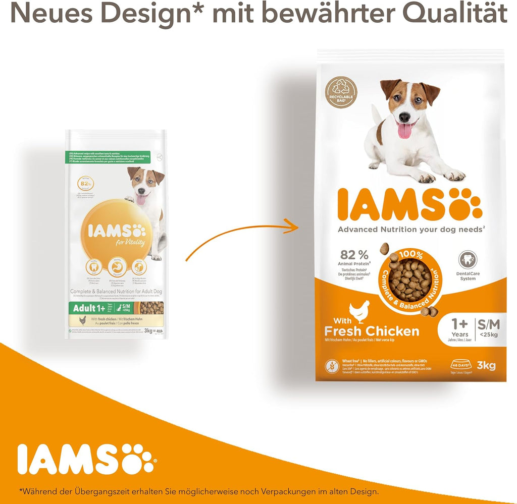 Welpenfutter Trockenfutter Huhn fuer kleine und mittlere Rassen