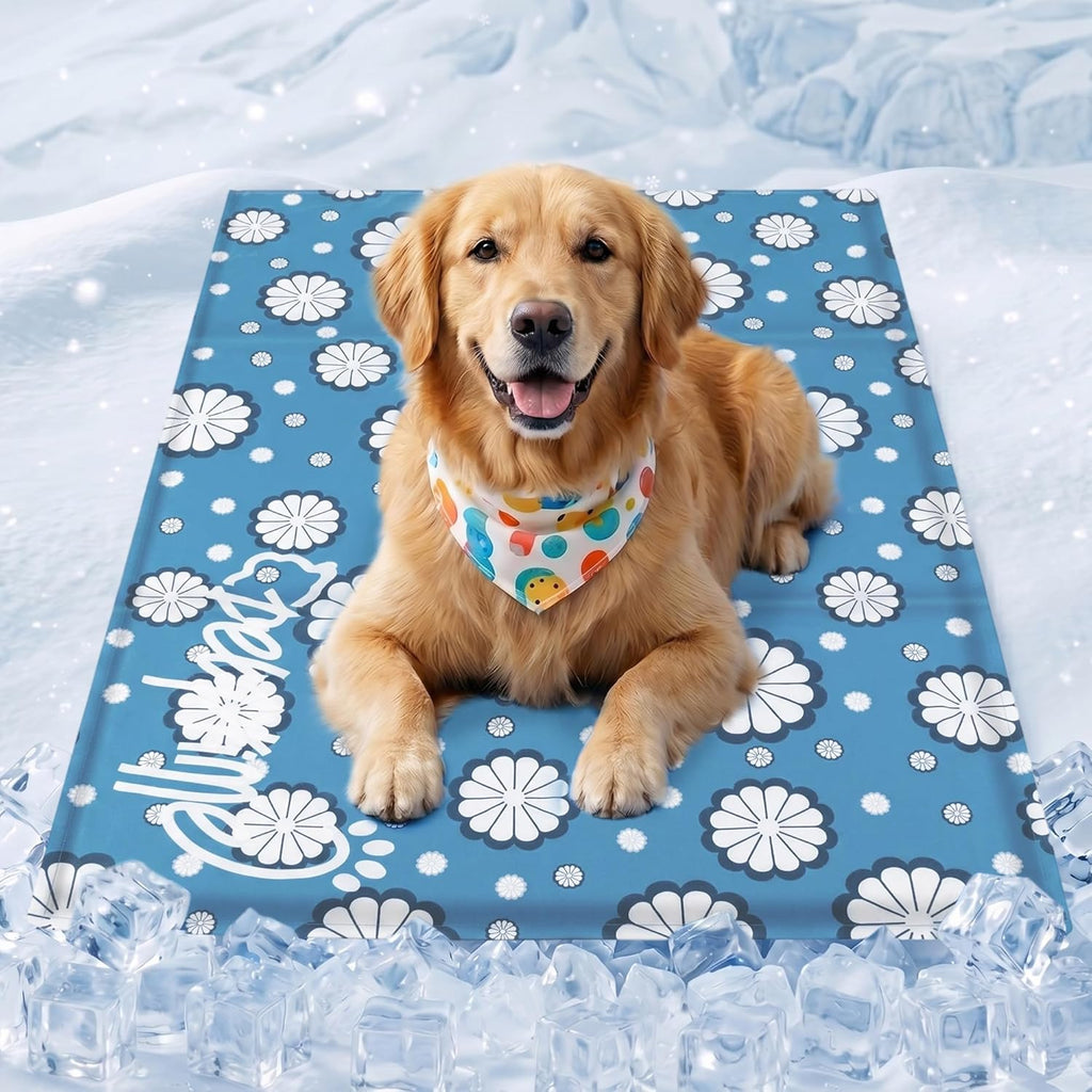 Pet Prime Kuehlmatte 50x40 cm fuer Hunde Haustierkuehlmatte Kiste Huette Bett