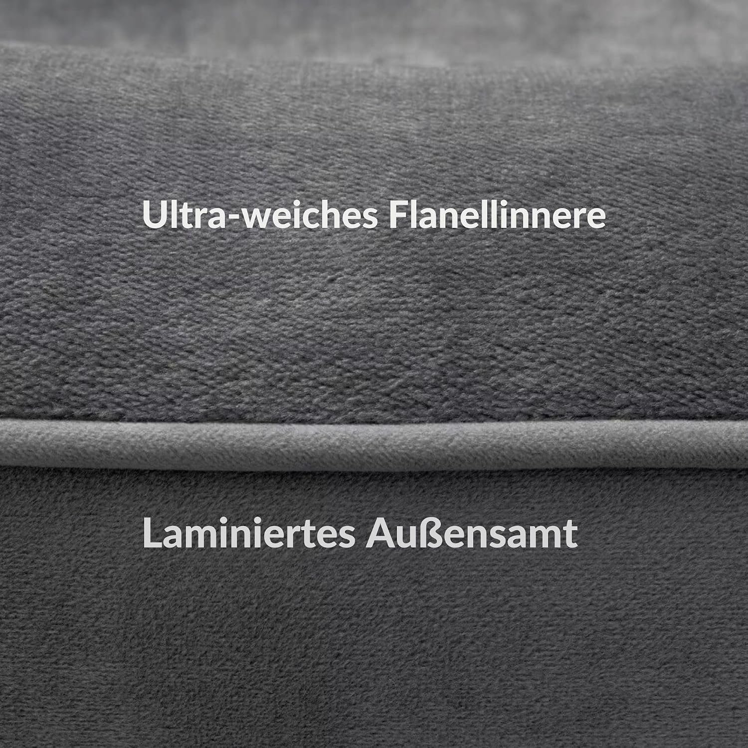 Orthopädisches Hundebett Memory Foam wasserfest Hundekissen