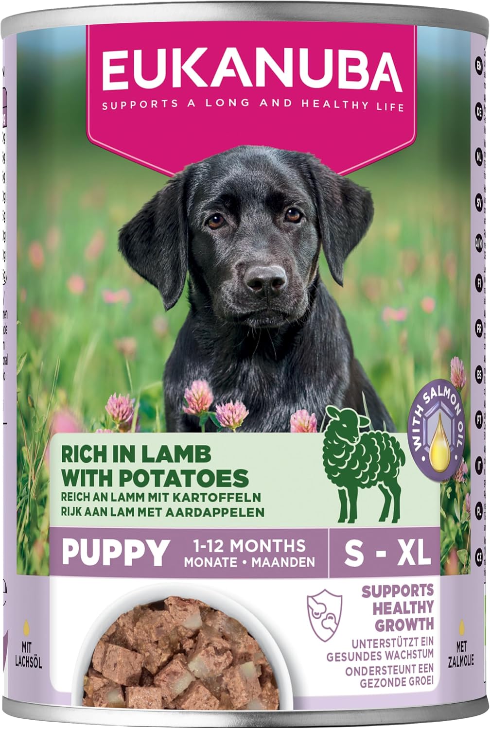 Eukanuba Welpen Nassfutter Lamm & Kartoffel 6x400g () verschiedene Sorten