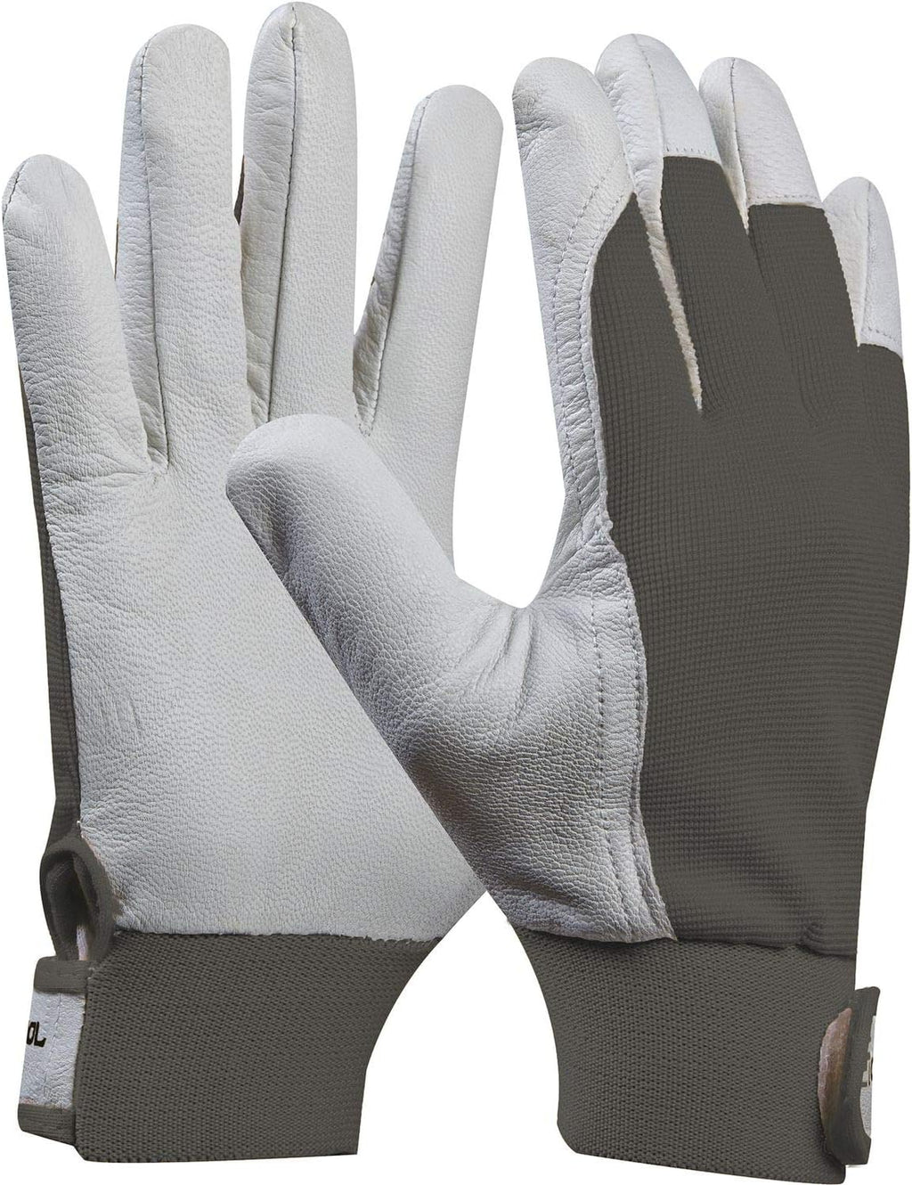 GEBOL Uni-Fit Comfort Arbeitshandschuh Gr. 9 (L) Grau Paar