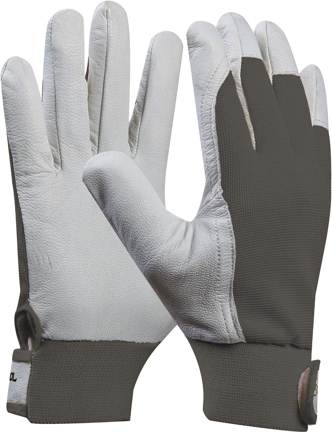 GEBOL Uni-Fit Comfort Arbeitshandschuh Gr. 9 (L) Grau Paar