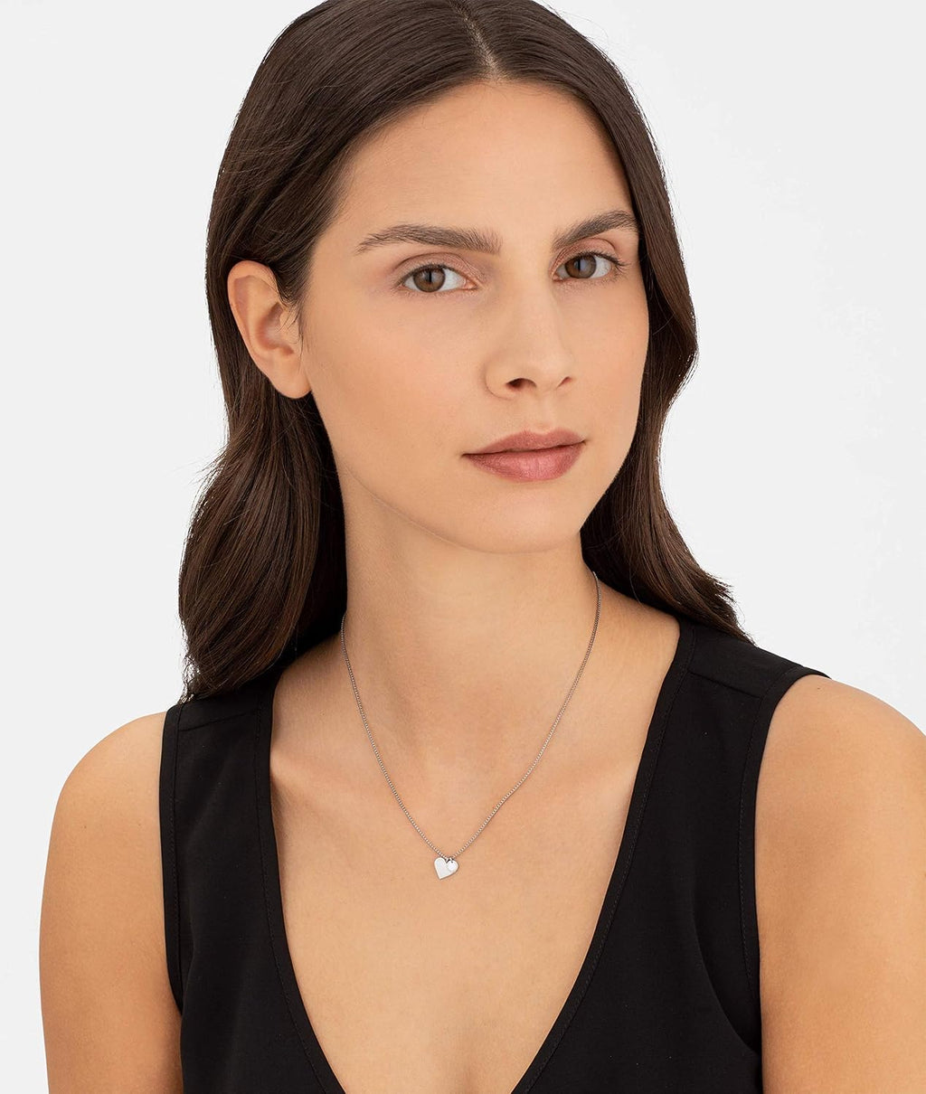 Liebeskind Berlin Schmuck Set Damen Edelstahl Kette Armband Ohrringe Herzanhaenge