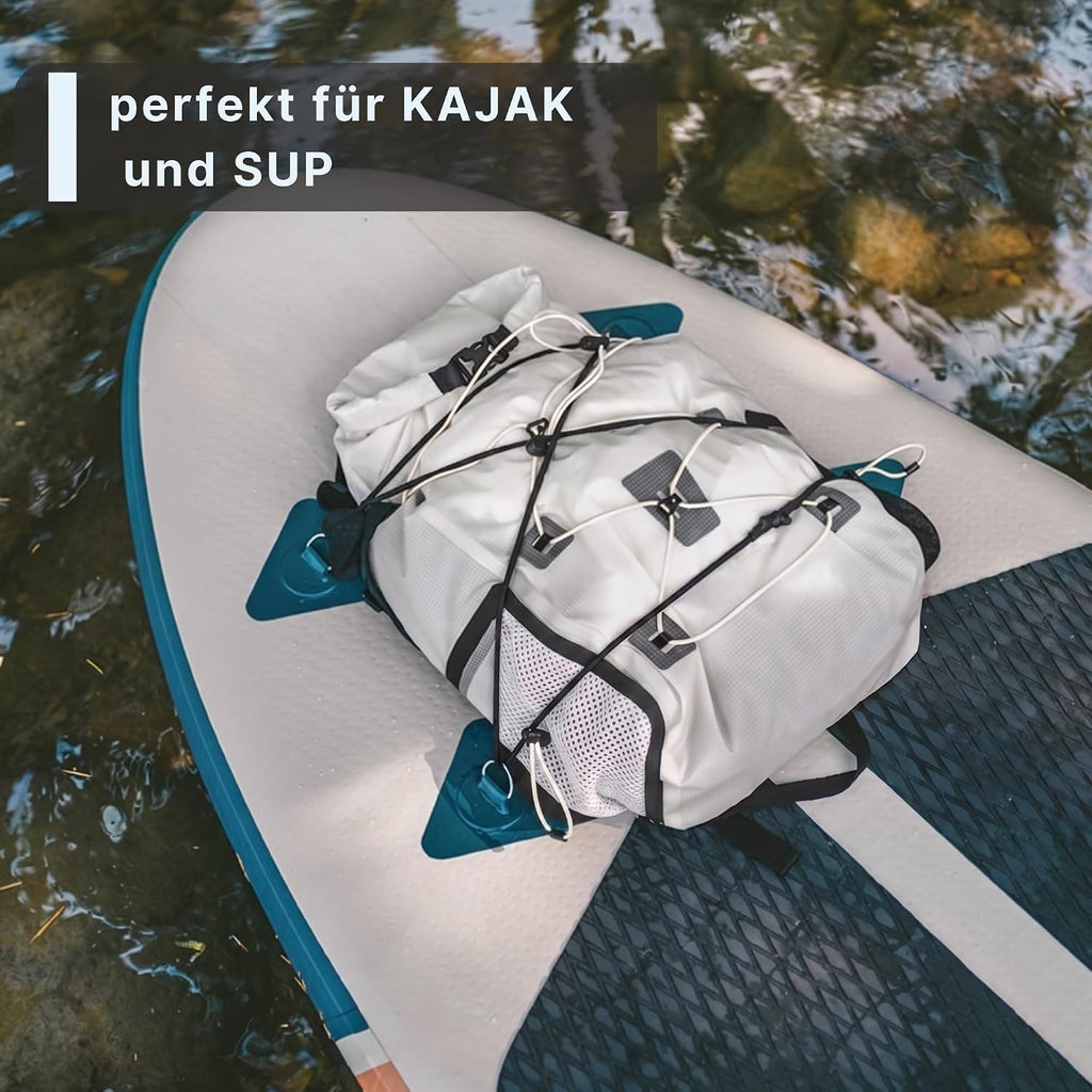AlpPack Rucksack wasserdicht Rolltop ultraleicht Trekking Wandern Reisen