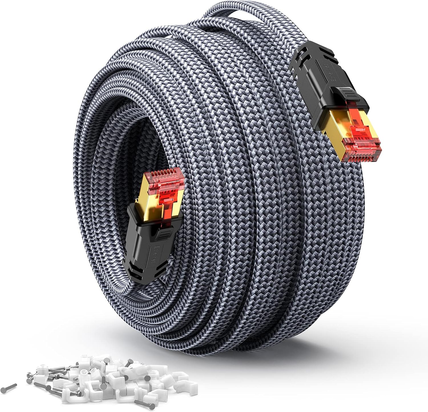 CAT8 Netzwerkkabel 5 m 40 Gbps 2000 MHz Ethernet Kabel 0,25m-31m