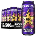 Rockstar Energy Drink Tropical Guava Geschmack - Koffeinhaltiges Erfrischungsget