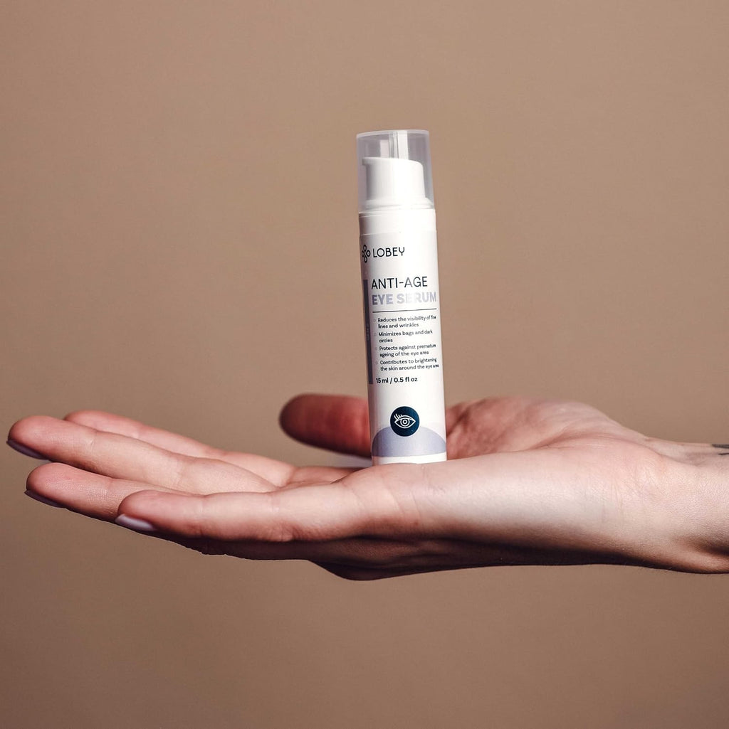 LOBEY Hyaluron Augencreme Anti-Falten gegen Augenringe Pflege