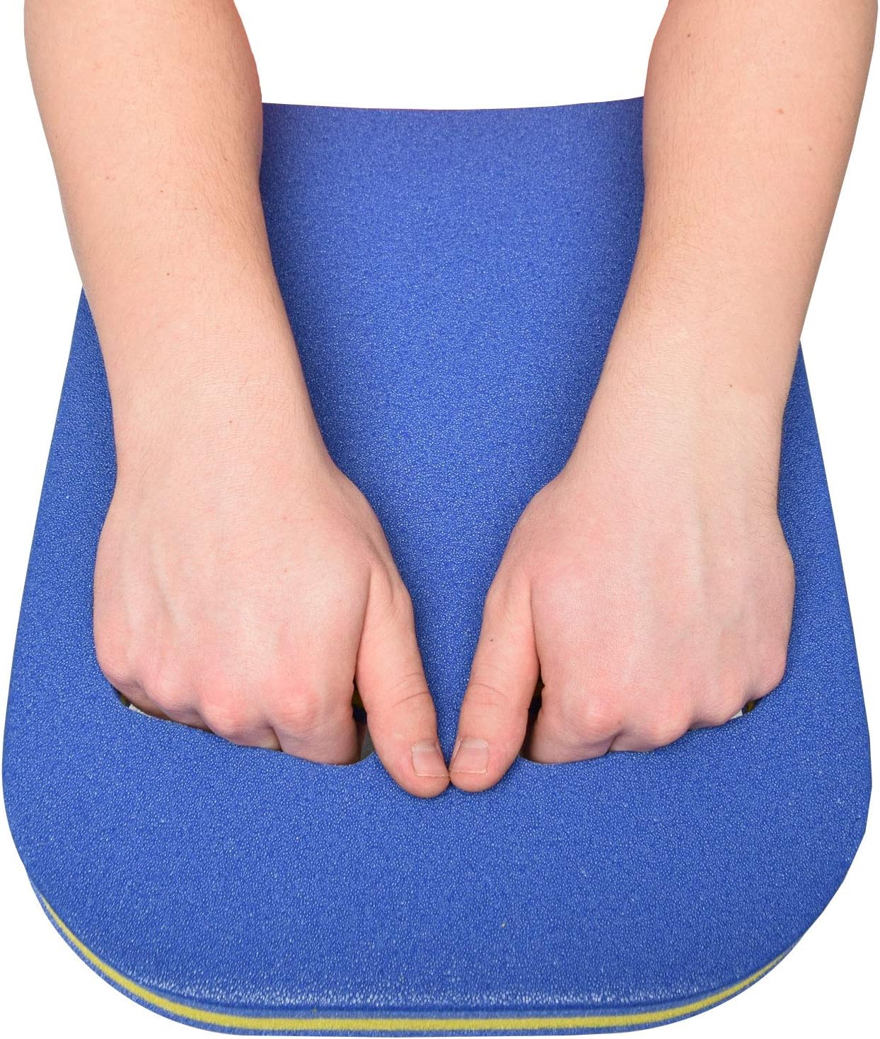 BECO Schwimmbrett Kickboard mit Griffmulden 47x31x3,6 cm fuer Kinder & Erwachsene