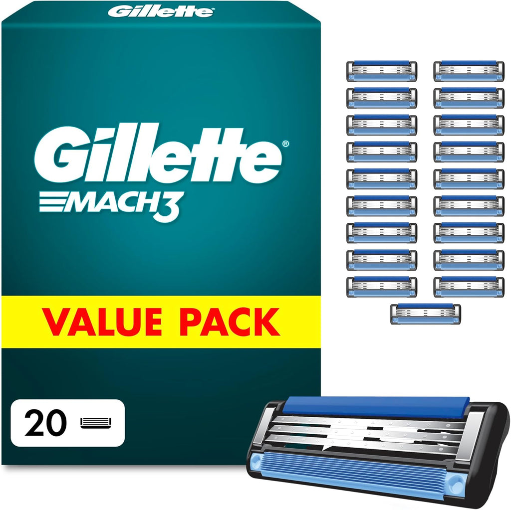 Gillette Mach3 Rasierklingen 24 Stueck Ersatzklingen Herren