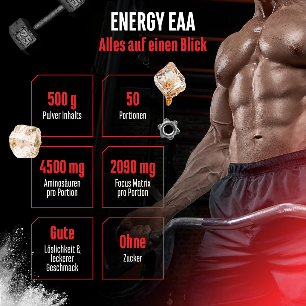 EAA Energy Mix Honigmelone zuckerfrei verschiedene Sorten
