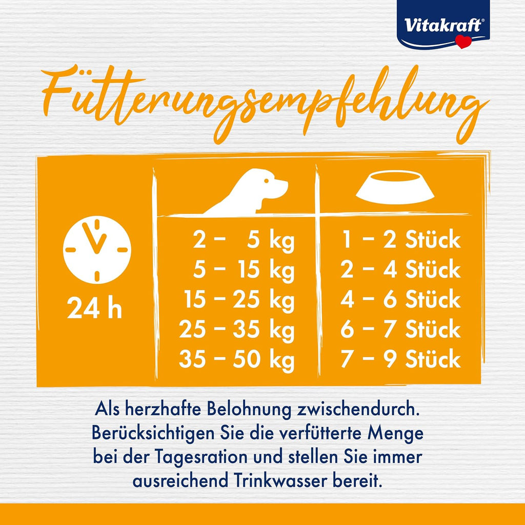 Vitakraft Dog Minis Hundeleckerli Geflügel Würstchen 120 g